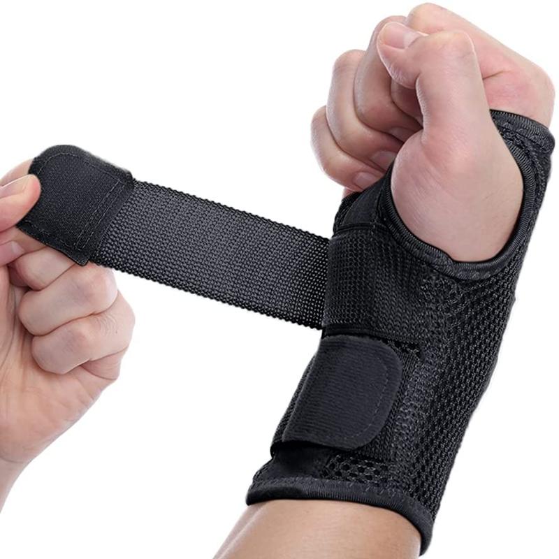 Adjustable Wrist Protector Breathable Wrist Support Carpal Tunnel Hand Brace Women Men Bodybuilding Gym Crossfit Sport Wristband