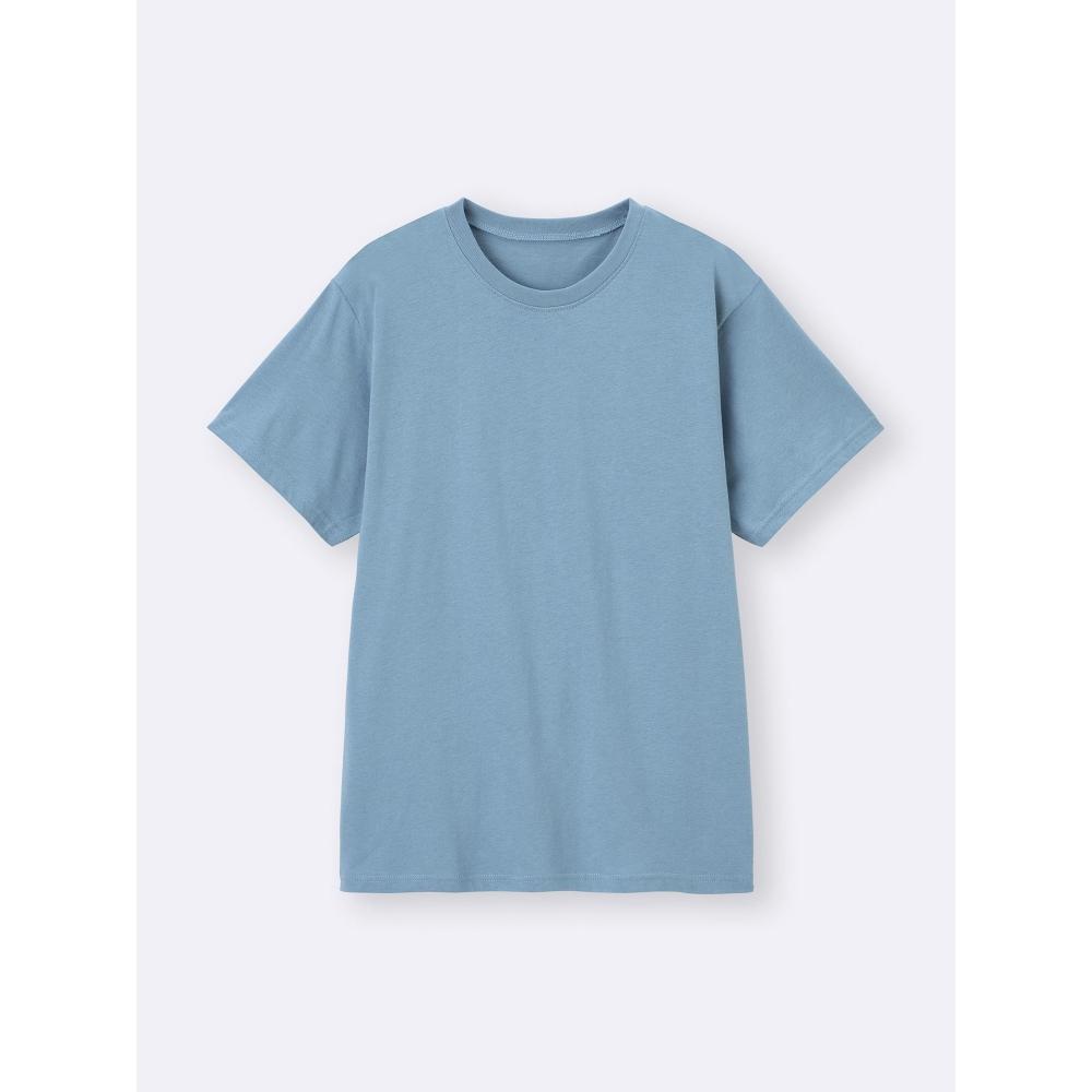 GU by Uniqlo Cotton Collar Crew Neck Tee
