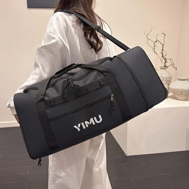 Large-capacity Foldable Travel Bag, One-shoulder Portable Tug Bag, Business Trip Portable Luggage Bag Storage Bag