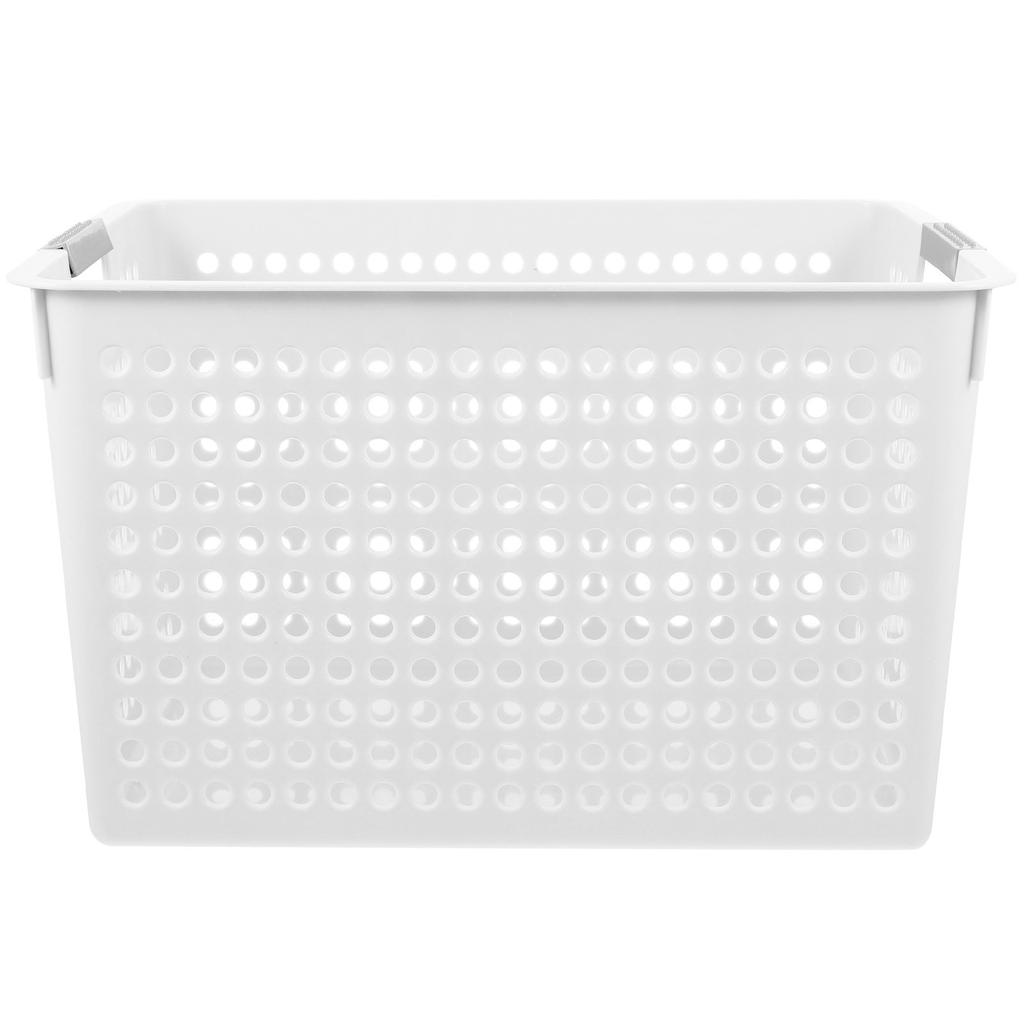 Premium Quality Plastic Laundry Hamper Spacious Breathable Design for Laundry Room Bedroom Nursery School Bathroom Living Room