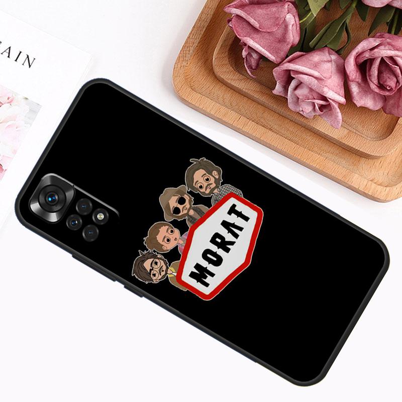 Morat Band Case For Xiaomi Redmi Note 12 8 9 10 11 Pro Note 12S 11S 10S 9S 9A 9C 9T 10A 10C 12C Cover