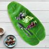Tropical Faux Banana Leaf Green Drink Cup Coasters Dining Table Mats Fruits Plate  Table Decoration
