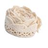 1pcs 20 Yards Length Cotton Lace Trim 2cm Width Scalloped Lace Edge  For Curtain Decoration