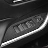 Suede Car Interior Door Window Control Panel Sticker Cover Trim for Toyota RAV4 2020 2021 2022 2023 2024 2025