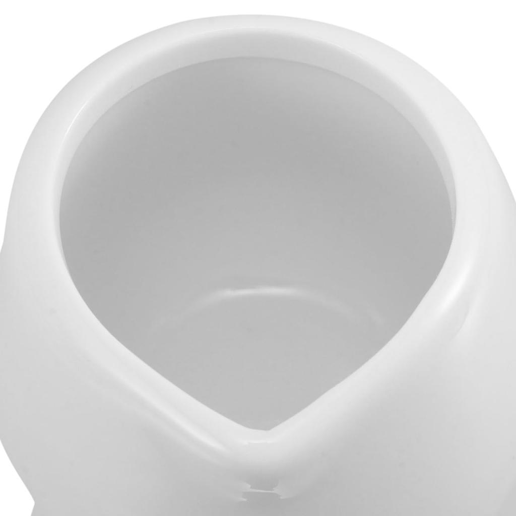 NUOLUX Milk Pitcher, Coffee Creamer, Milk Jug, Mini Ceramic, 10-Piece Set, Sauce Pot, Cup, Ceramic, White, Small Milk Pot