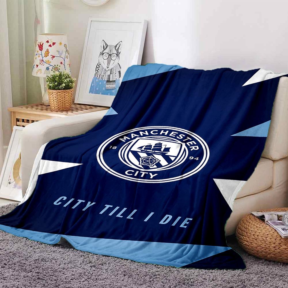 De Bruyne Jersey Blankets Flannel Printed Breathable Warm Throw Blanket for Home Office Bedspreads 0708a18
