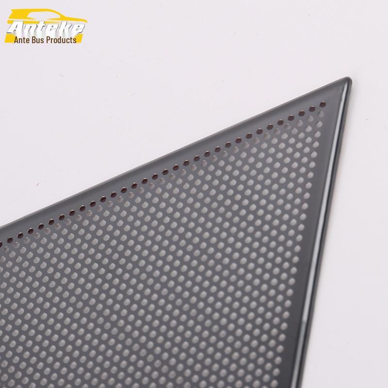 19 A6L Front Door Speaker Panel Decorative Cover Accessory