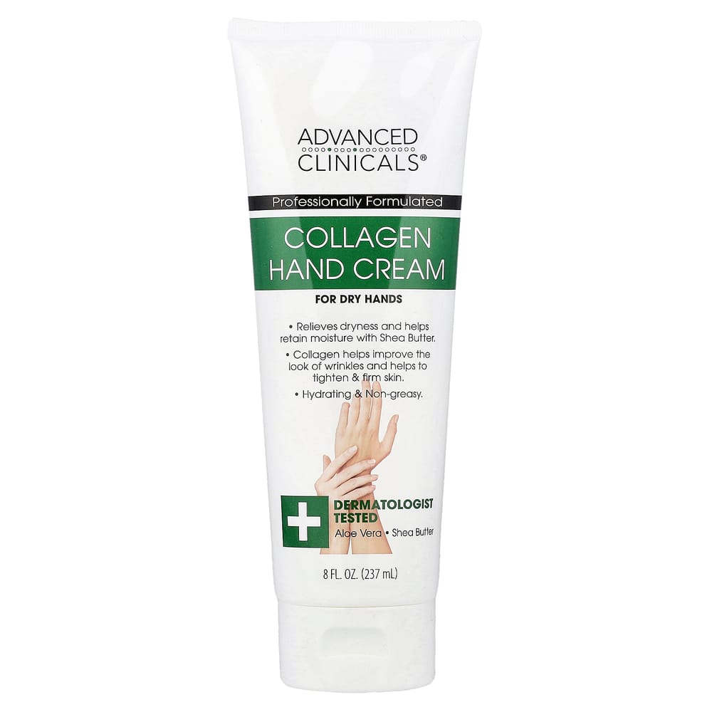 Advanced Clinicals Collagen Hand Cream 237ml (8 fl oz)