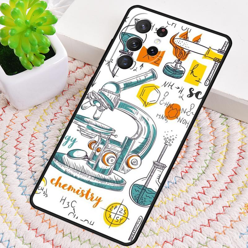 Chemistry elements Phone Case for Samsung Galaxy note 10 pro S26 Ultra S23 S24 FE S25 S21 S22 PLUS shockproof Cove