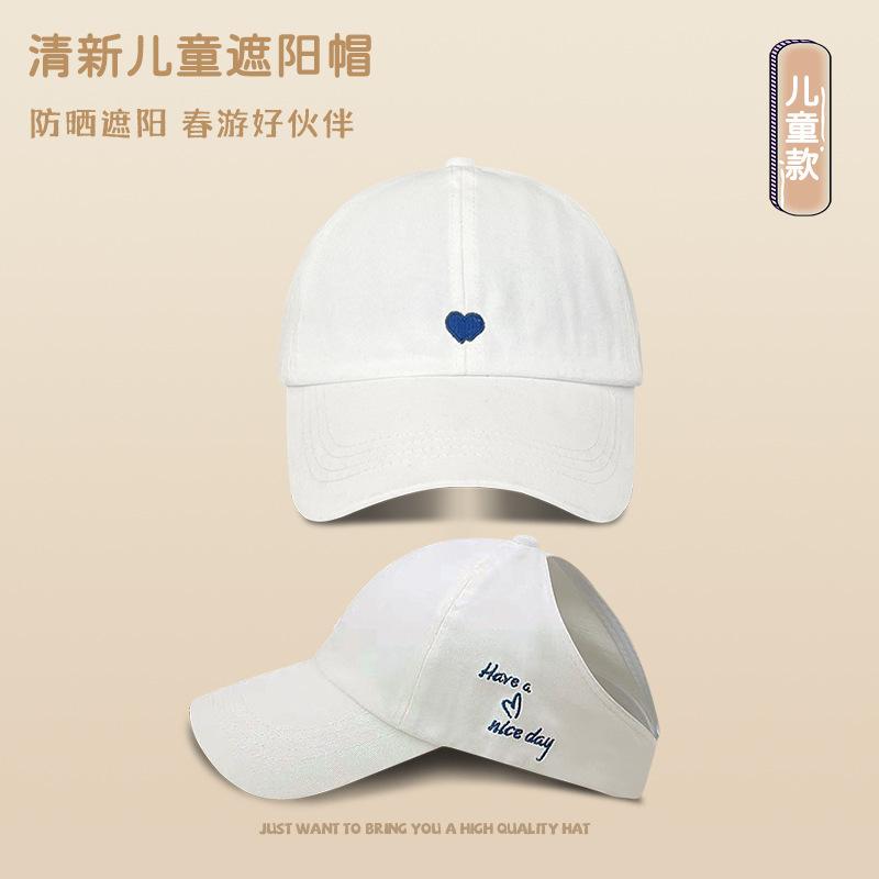 Spring Sun Protection Hat with Exposed Ponytail Baseball Cap for Women's Outdoor Cycling Sun Protection Breathable Fashionable and Versatile Hat