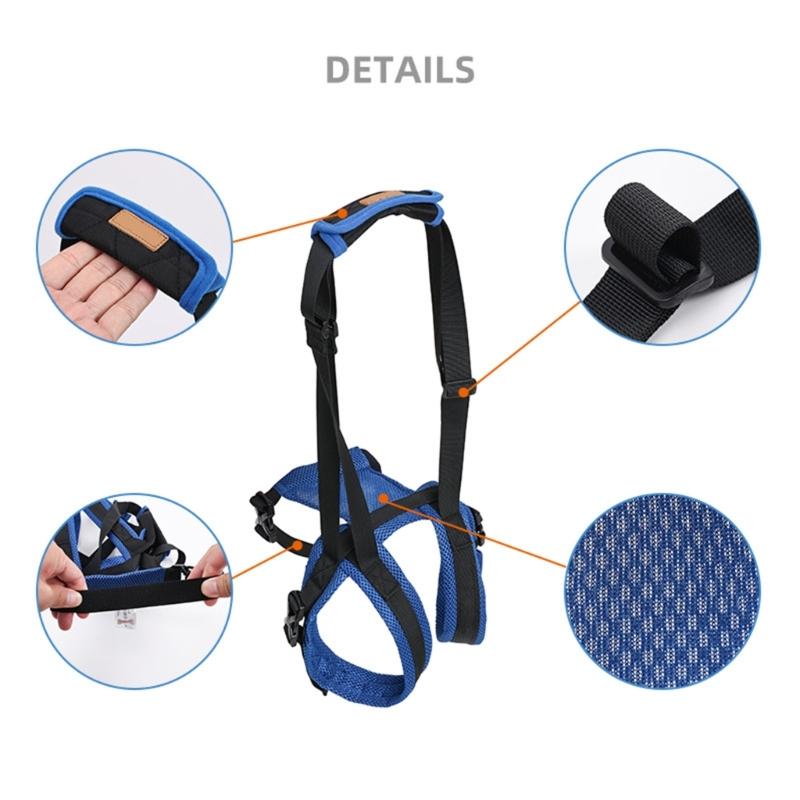 Pet Rear Leg Support Assistance Strap With Upgraded Design Auxiliary Belt For Joint Pressure Relief And Easy Movements