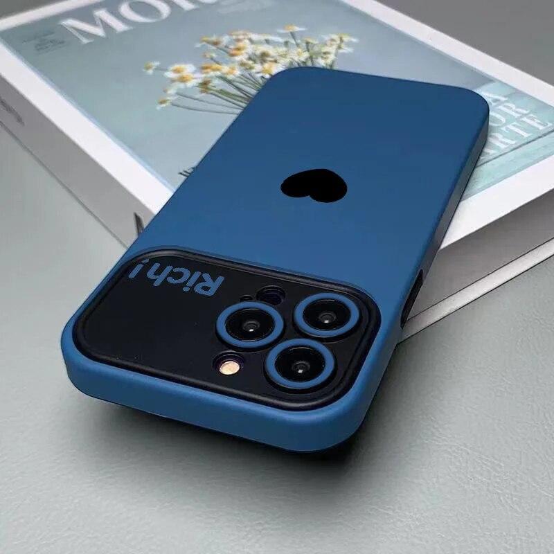 

Силиконовый чехол для телефона Get Rich для iPhone 11 12 13 14 15 Pro Max XS X XR 7 8 6 Plus, ударопрочный чехол Lucky Phone PC&Match iPhone 11 pro(5.8 inch) синий