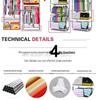 Space-Saving Modern Fabric Wardrobe for Adults and Children - Ideal for Dormitory and Bedroom Use.