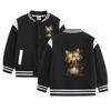 Children's Autumn Baseball Jacket - Velvet Lined, Thickened for Boys & Girls 2026 Winter Style.