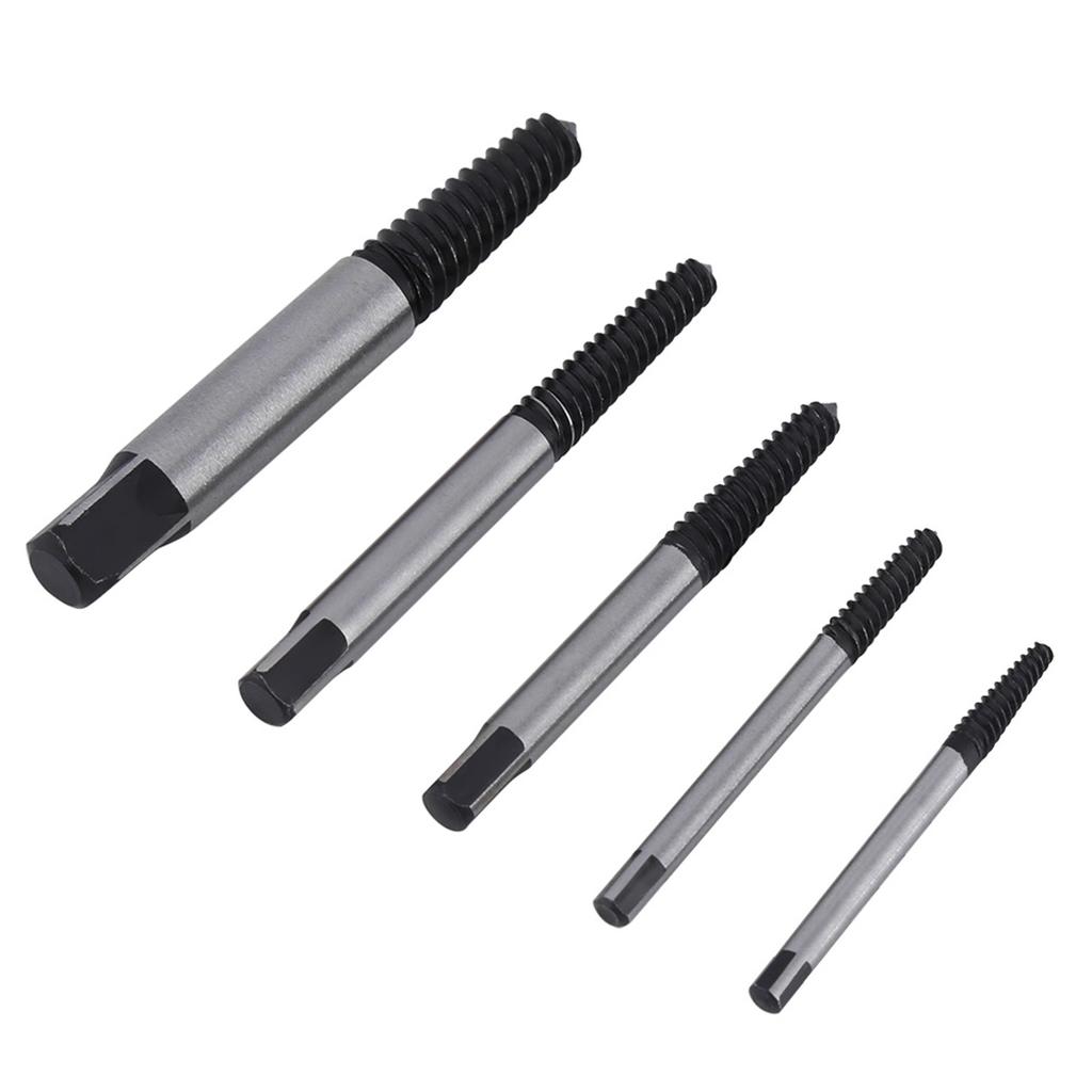 5pcs Broken Screw Extractor Bit Damaged Bolt Easy Take Out Removing Tool