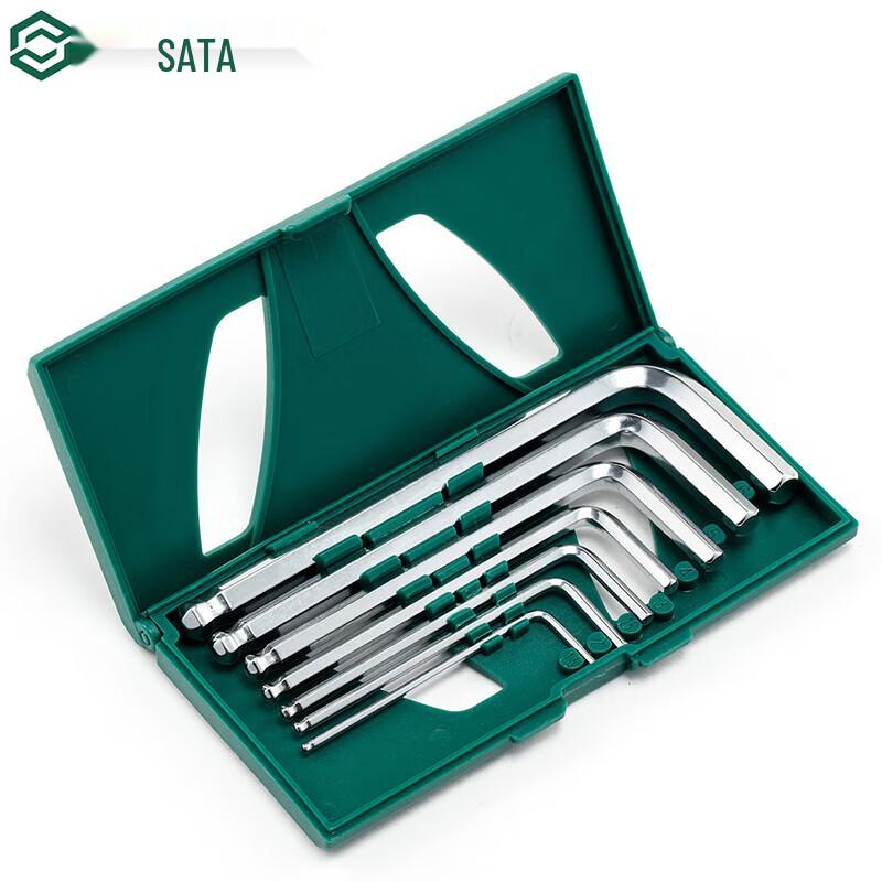 SATA 09125 7-Piece Ball-End Hex Key Set 7-Piece Ball-End Hex Key Set