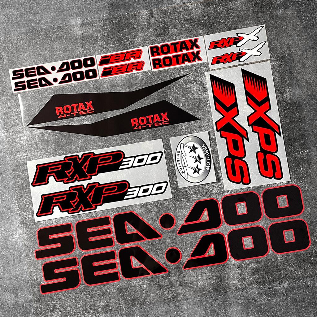 For BRP Seadoo RXP260 Jet Ski Stickers Ski Doo RXP300 Jetski Fender Sticker IBR 300 Brp Supplies Sea-doo Rxpx 300 accessories
