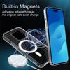 Coque de protection - BOOLING - iPhone 15 Pro Max - Ronde Magnétique - 2 Verres Trempés - Transparent
