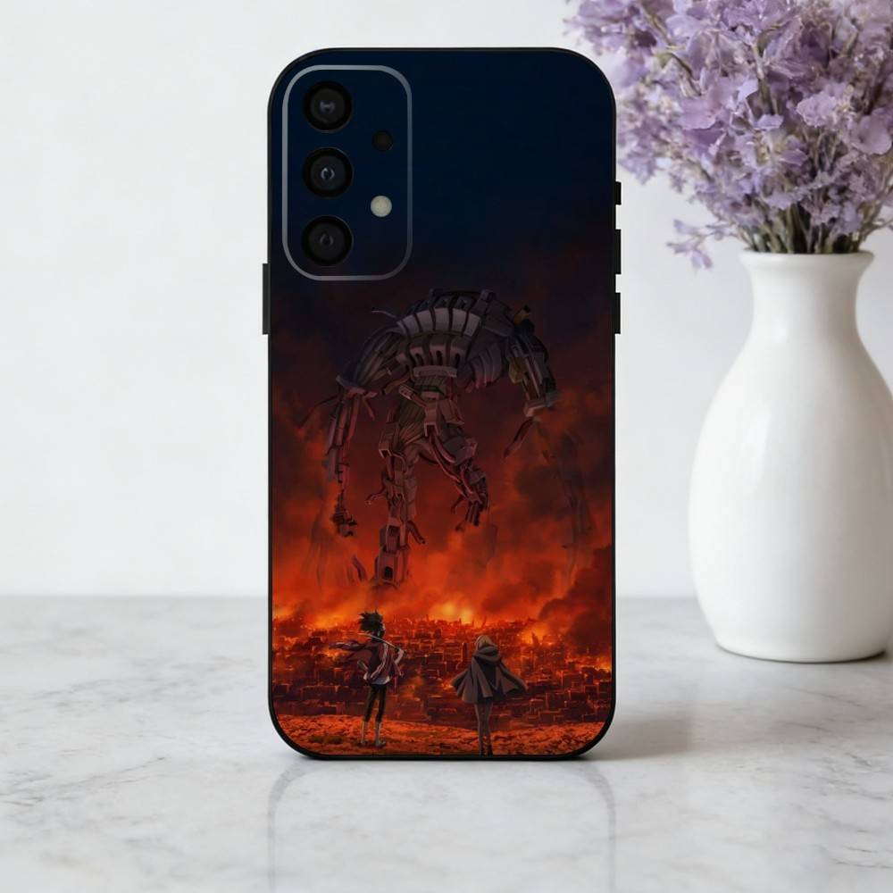Light Novel I-Ishura-A phone Case For Samsung Galaxy A73,A72,A71,A70,A53,A52,A51,Others Soft Black Shell