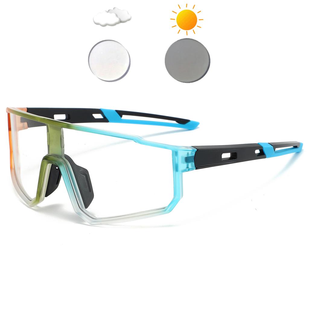 OMEKOL Brand New Photochromic Cycling Sunglasses Men Women Fashion Driving Hiking Sun Glasses Male Female Outdoor Sport Eyewear