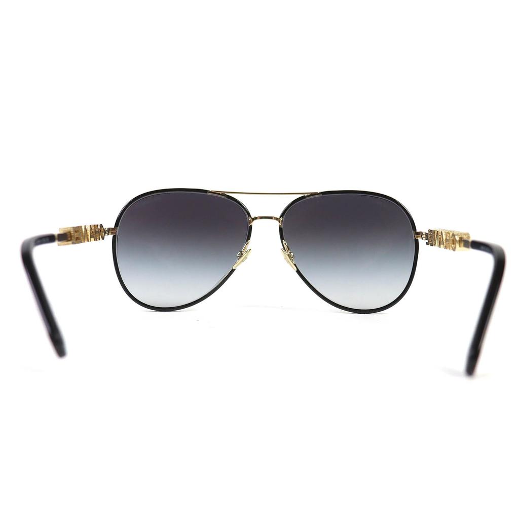 Excellent CHANEL Other Accessories Pilot Shape Sunglasses Logo rhinestones4284-B Used