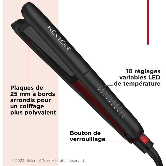 Lisseur revlon smoothstay rvst2211p coconut