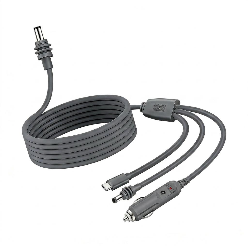 USB C to DC Power Cord 100W PD for Starlink Mini Outdoor Waterproof IP65 Braid Shielding Pure Copper 2m Customized OEM ODM
