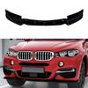 Spoiler Lip Deflector Splittere Kit Caroserie Apron Capotă Protecție Trim Față pentru BMW X6 F16 M Sport 2015-2019