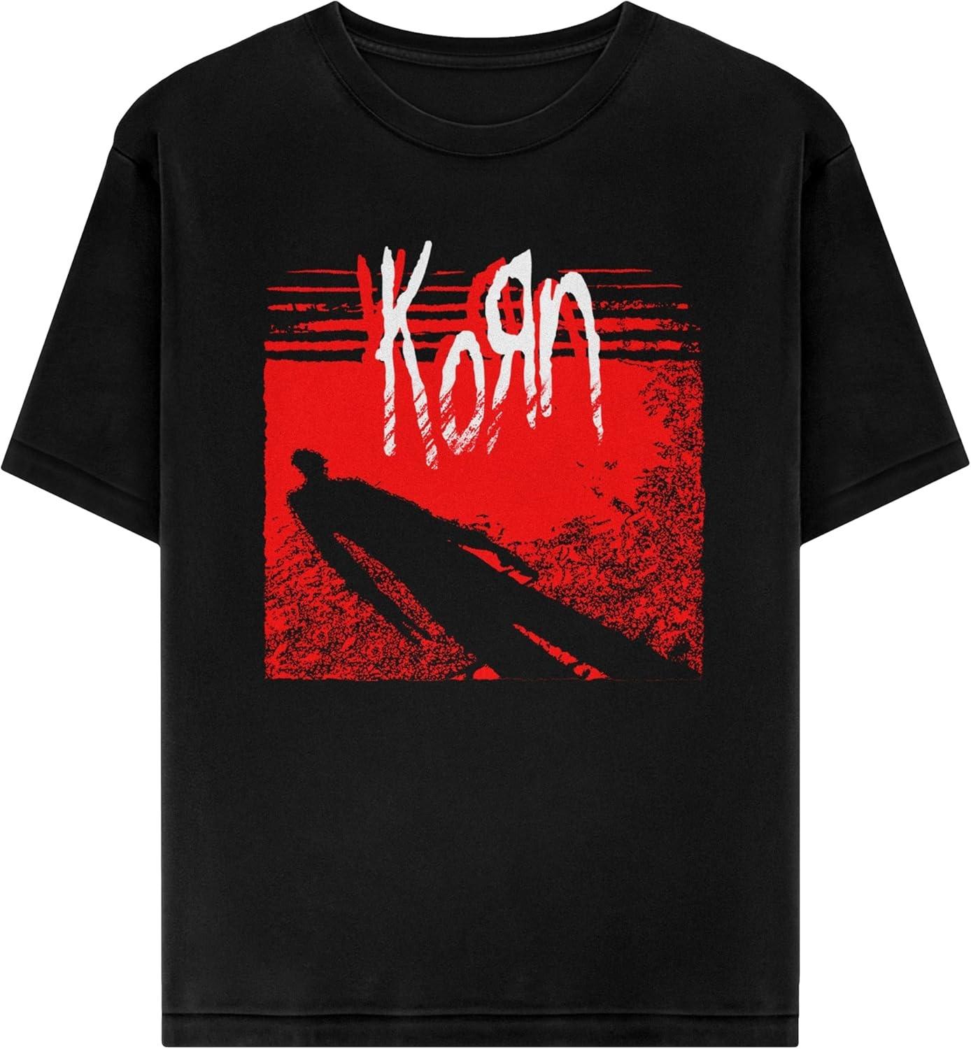 Korn Unisex-Adult Slendy Redlight T-Shirt S
