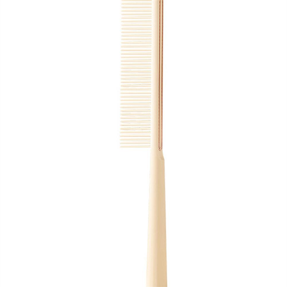 

1PC Flat Hair Comb Curly Hair Comb Long Hair Long Scalp Long Handle Bone Household Suitable For Both Men And Women бежевий