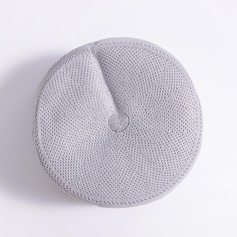 Cotton Ethnic Hat Mesh Summer Hat New Flat Top  Men