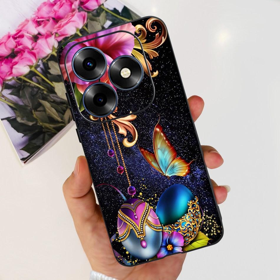 For Itel S23 Plus S681LN case itel S23 S665L Fashion Elegant Painted Soft Silicone TPU Phone Back Cover For Itel S23+ S23Plus