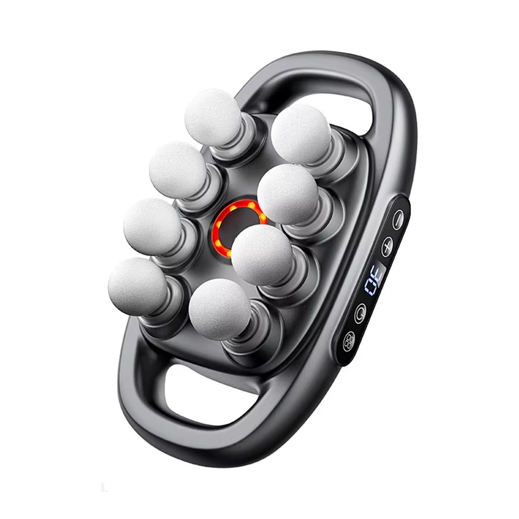 High Frequency Vibration  Fascia Gun 16-8 Head Body Massage Gun Back Waist Massager Massager Neck Shoulder Massager Masajeador