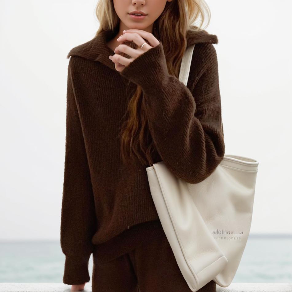 

Dimanaf 2024 осенние женские свитера, зимние пуловеры, топы, женские трикотажные базовые однотонные футболки на молнии XXL