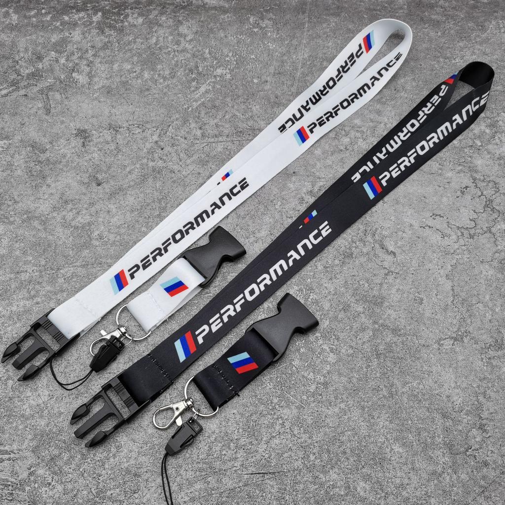 BBIV3 BMW Lanyard Keychain Key Strap Holder&Staff ID Cards For BMW X1 X2 X3 X5 X4 X6 X7 G30 E30 E36 BMW 50th Anniversary 3 5 7 series