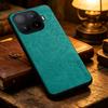 Phone Case - Solid Color Faux Leather Phone Case for Xiaomi 17T Pro Smart Precise Camera Hole Positions And Business Faux