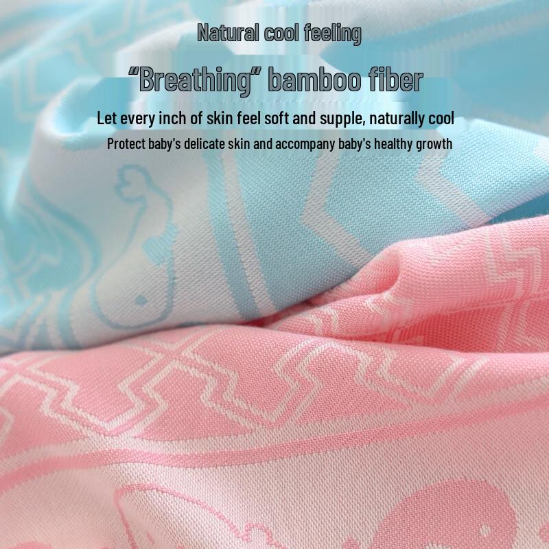GPPNKC Summer Bamboo Fiber Ice Silk Blanket