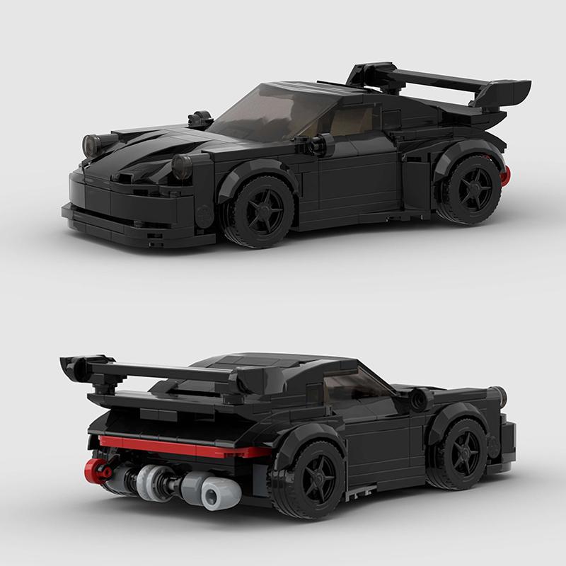 Moc RWB Autos Rennfahrer Bausteine Stadt Klassisches Fahrzeug Modell DIY Kinder Jungen Spielzeug Sport Super Kreative Technik