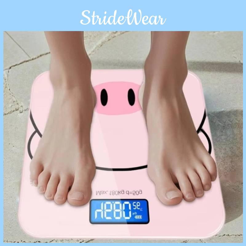 Smart Digital Body Weight Scale With Temperature Measurement For Home Use