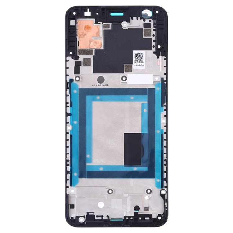 Scocca Anteriore Cornice LCD Bezel Plate per Google Pixel 3a(Nero)