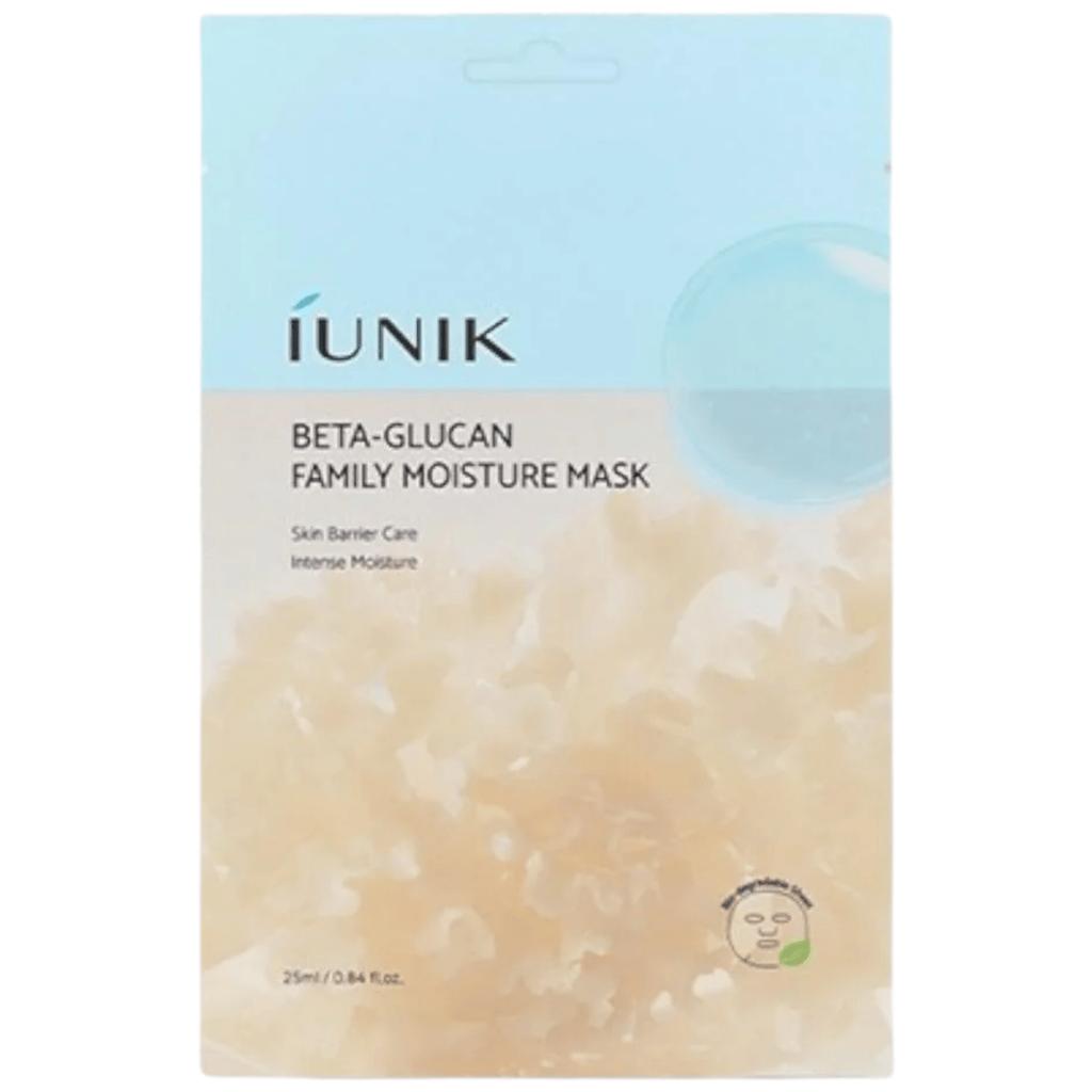 iUNIK Beta Glucan Family Moisture Mask 25 ml nawilżająca maska do twarzy