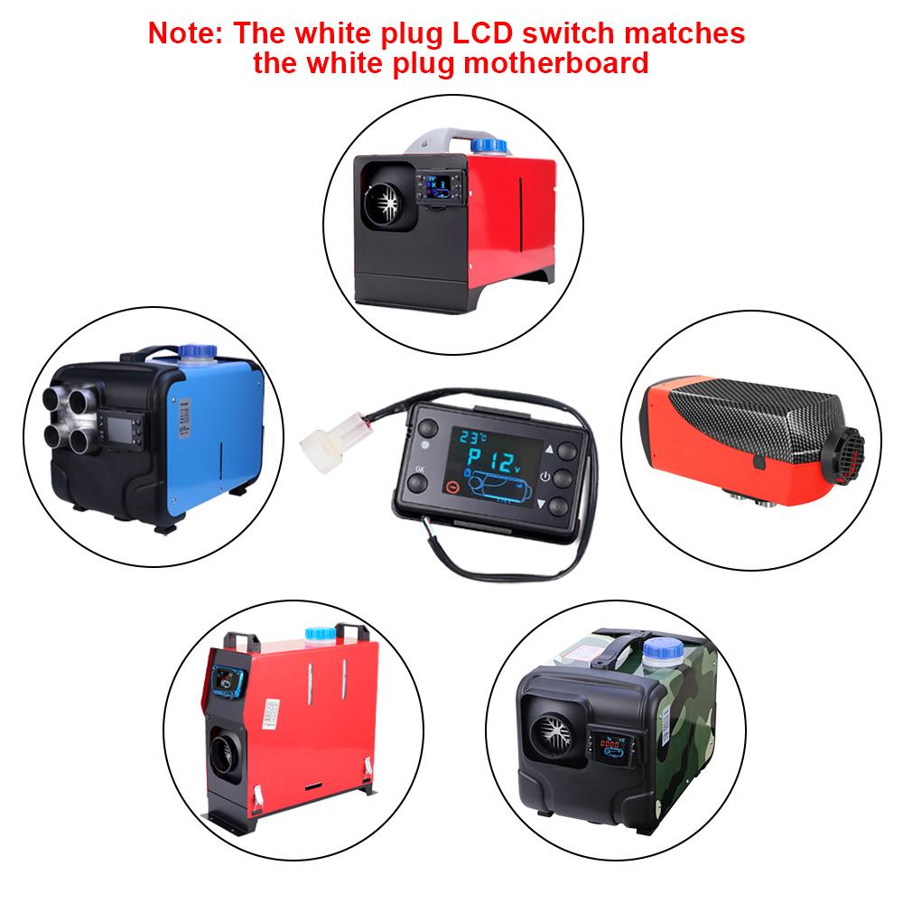 Parking Heater Accessories Mainboard LCD Screen Remote Control Replacement Parts For Truck Air Diesel Heater Accessories Kit