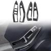 Car Upgrade Carbon Fiber Look Interior Door Window Switch Button Frame Trim Covers For Ford Puma -2024 Accessories