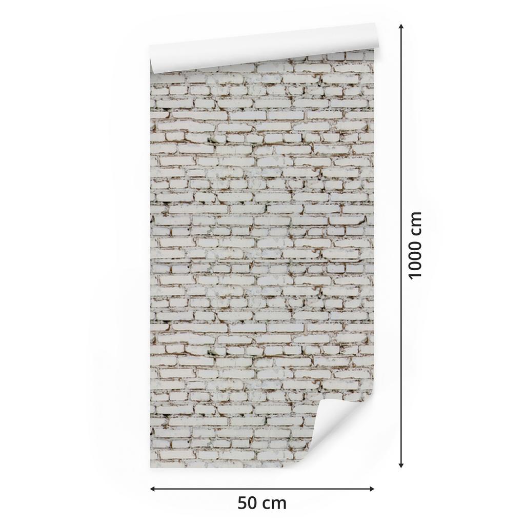 Old Brick Wall Wallpaper for Living Room and Bedroom 50x1000
