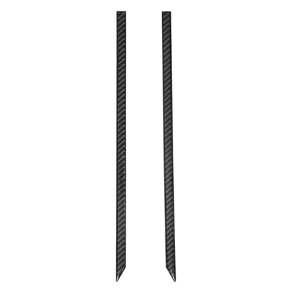 2x Carbon Fiber Center Console Side Trim For Land Rover Discovery Sport 2015-19