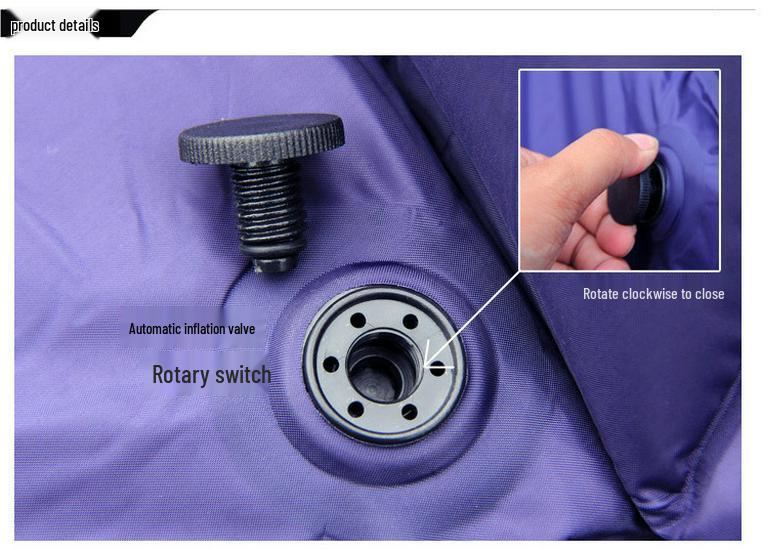 Automatic Inflatable Camping Mat - Moisture-Proof Travel Mattress
