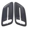 2 Pcs Engine Hood   Vent Cover Carbon   Front Upper Bonnet Hood   Outlet Cover Replacement for     2018 to 2023