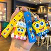 New SpongeBob SquarePants Patrick Star Keychain Accessory Car Keychain Exquisite Small Gift Schoolbag Gift Small Gift Toys Anime