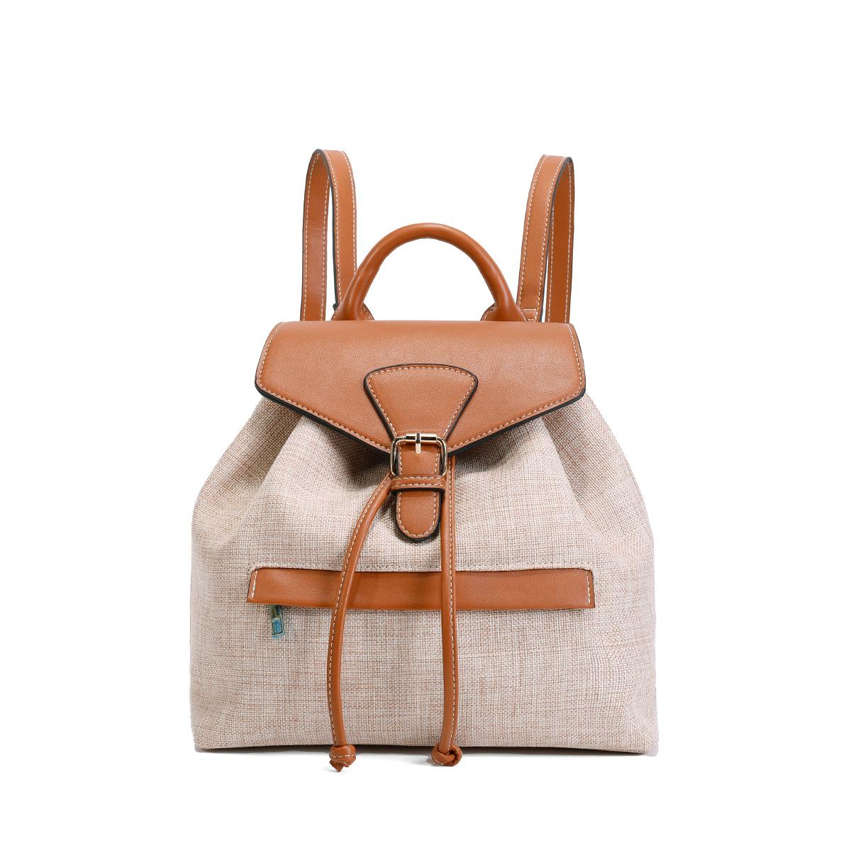 

Женская сумка Женский рюкзак Yamama Сумка через плечо Повседневный рюкзак 27cm*11cm*27cm темно-коричневого