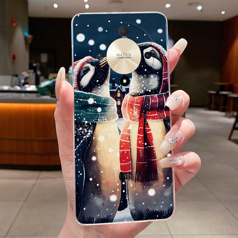 Casing For Honor X9b X9a Magic 6 5 Lite 5G Luxury Dragon Cute Cool Boys Girls Transparent Soft silicone Back Cover Phone Case